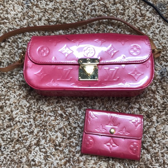 Bags Pink Louis Vuitton Purse With Matching Wallet Poshmark